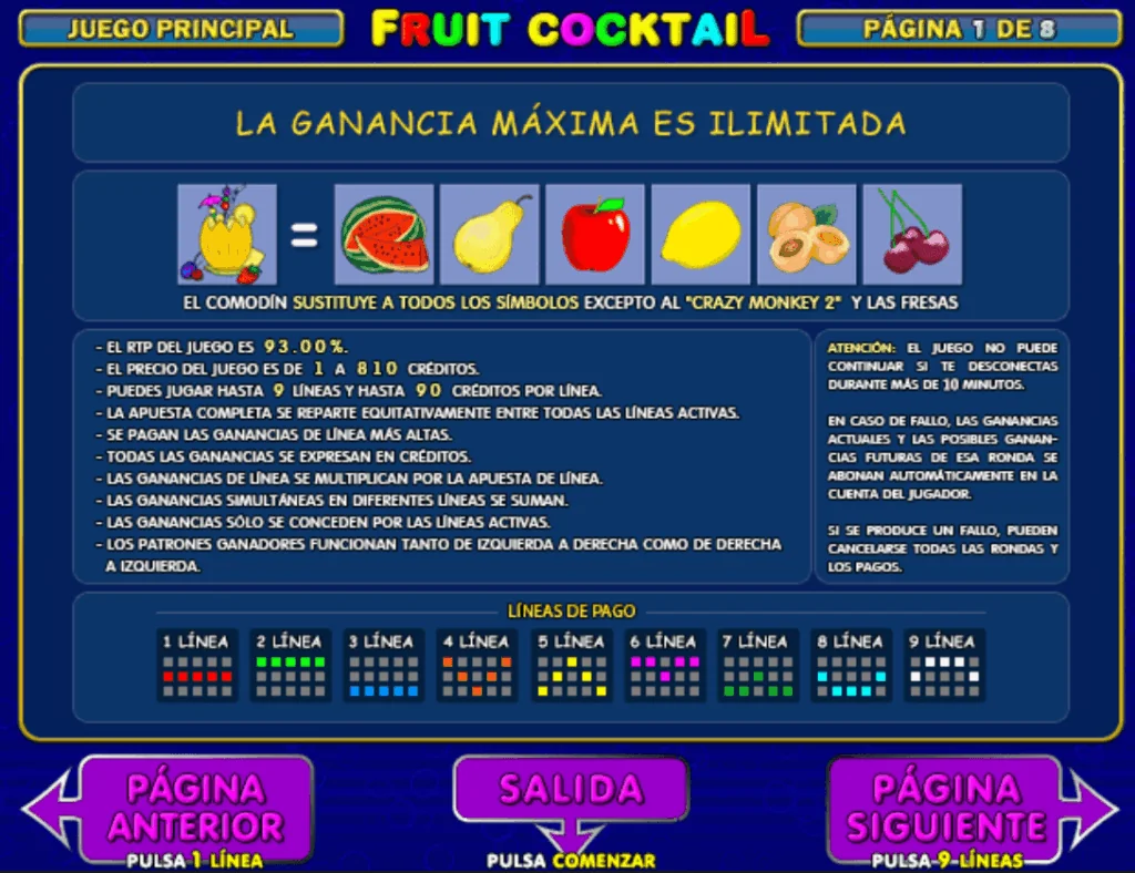 fruit cocktail online